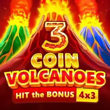 Play 3 Coin Volcanoes Uptown Pokies casino